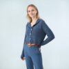 Knitted cardigan MIXRAY blue