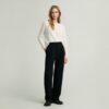 Knitted top Natural Love white